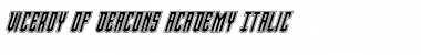 Download Viceroy of Deacons Academy Italic Font Download Viceroy of Deacons Academy Italic Font