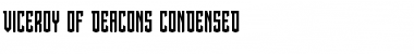 Download Viceroy of Deacons Condensed Font Download Viceroy of Deacons Condensed Font