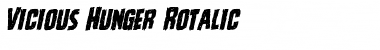 Download Vicious Hunger Rotalic Font Download Vicious Hunger Rotalic Font