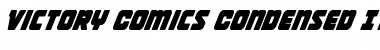 Download Victory Comics Condensed Italic Font Download Victory Comics Condensed Italic Font