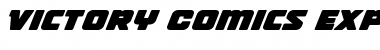 Download Victory Comics Expanded Italic Font Download Victory Comics Expanded Italic Font