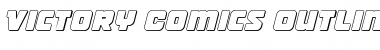 Download Victory Comics Outline Semi-Italic Font Download Victory Comics Outline Semi-Italic Font