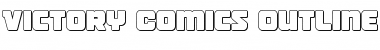 Download Victory Comics Outline Font Download Victory Comics Outline Font