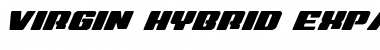 Download Virgin Hybrid Expanded Font Download Virgin Hybrid Expanded Font