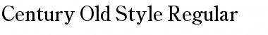 Download Century Old Style Font Download Century Old Style Font