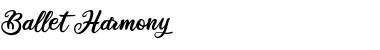 Download Ballet Harmony Font Download Ballet Harmony Font