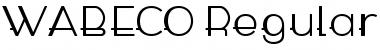 Download WABECO Font Download WABECO Font