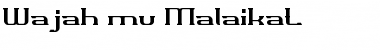 Download Wajah mu Malaikat Font Download Wajah mu Malaikat Font