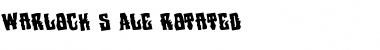 Download Warlock's Ale Rotated Font Download Warlock's Ale Rotated Font