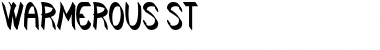 Download Warmerous St Font Download Warmerous St Font