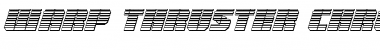 Download Warp Thruster Chrome Italic Font Download Warp Thruster Chrome Italic Font