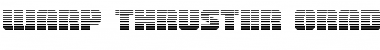 Download Warp Thruster Gradient Font Download Warp Thruster Gradient Font
