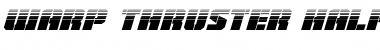 Download Warp Thruster Half-Tone Italic Font Download Warp Thruster Half-Tone Italic Font