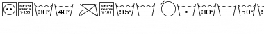 Download Wash Care Symbols M54 Font Download Wash Care Symbols M54 Font