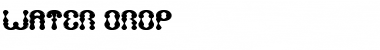 Download water drop Font Download water drop Font