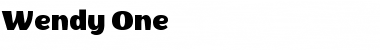 Download Wendy One Font Download Wendy One Font