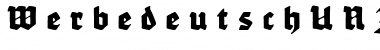 Download WerbedeutschUNZ1L Font Download WerbedeutschUNZ1L Font