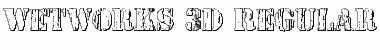 Download Wetworks 3D Font Download Wetworks 3D Font