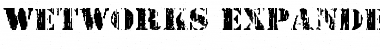 Download Wetworks Expanded Font Download Wetworks Expanded Font