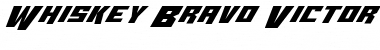 Download Whiskey Bravo Victor Expanded Font Download Whiskey Bravo Victor Expanded Font