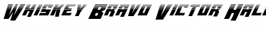 Download Whiskey Bravo Victor Halftone Font Download Whiskey Bravo Victor Halftone Font