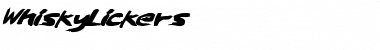 Download WhiskyLickers Font Download WhiskyLickers Font