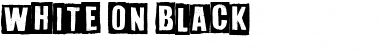 Download White On Black Font Download White On Black Font