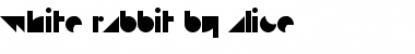 Download white rabbit Font Download white rabbit Font