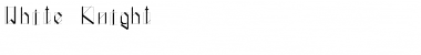 Download White-Knight Font Download White-Knight Font