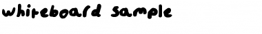 Download whiteboard_sample Font Download whiteboard_sample Font