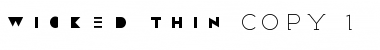 Download WICKED Font Download WICKED Font