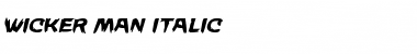 Download Wicker Man Italic Font Download Wicker Man Italic Font