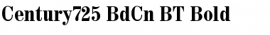 Download Century725 BdCn BT Font Download Century725 BdCn BT Font