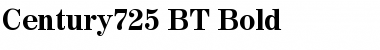 Download Century725 BT Font Download Century725 BT Font