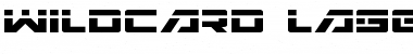 Download Wildcard Laser Font Download Wildcard Laser Font