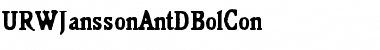 Download URWJanssonAntDBolCon Font Download URWJanssonAntDBolCon Font