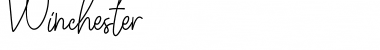 Download Winchester Font Download Winchester Font
