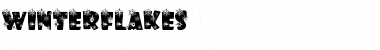 Download winterflakes Font Download winterflakes Font