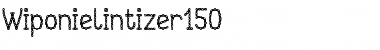 Download Wiponielintizer150 Font Download Wiponielintizer150 Font