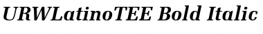 Download URWLatinoTEE Font Download URWLatinoTEE Font