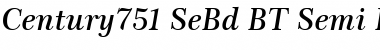 Download Century751 SeBd BT Font Download Century751 SeBd BT Font