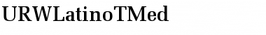 Download URWLatinoTMed Font Download URWLatinoTMed Font