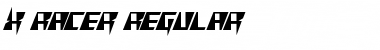 Download X-Racer Font Download X-Racer Font