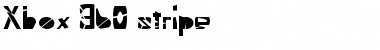 Download Xbox 360 stripe Font Download Xbox 360 stripe Font