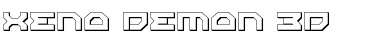 Download Xeno-Demon 3D Font Download Xeno-Demon 3D Font