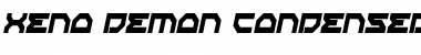 Download Xeno-Demon Condensed Italic Font Download Xeno-Demon Condensed Italic Font
