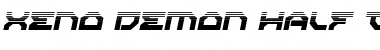Download Xeno-Demon Half-Tone Italic Font Download Xeno-Demon Half-Tone Italic Font