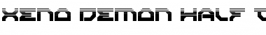 Download Xeno-Demon Half-Tone Font Download Xeno-Demon Half-Tone Font