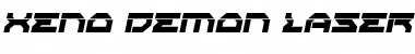 Download Xeno-Demon Laser Italic Font Download Xeno-Demon Laser Italic Font