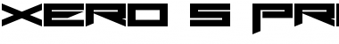 Download Xero's Proof Font Download Xero's Proof Font